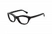 Klasické černé brýle BAL 0115 – elegantní objemný tvar kočičích očí