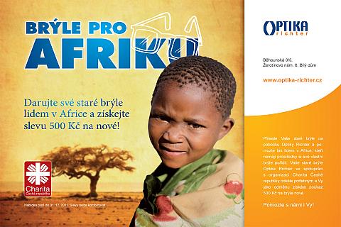 Sbírka Brýle pro Afriku probíhá do 31. prosince 2011